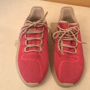 Adidas tubular athletic shoes